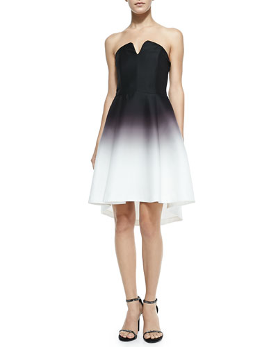 Monogram ombre dress