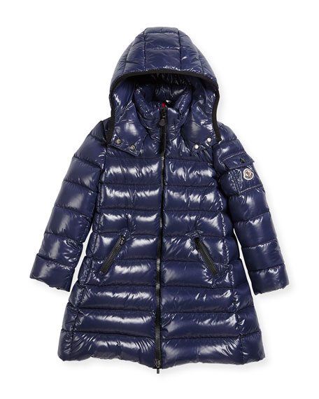 Moncler Moka Down Puffer Coat, Dark 