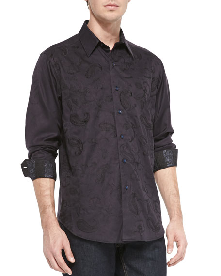 Robert Graham Westport Tonal-Paisley 