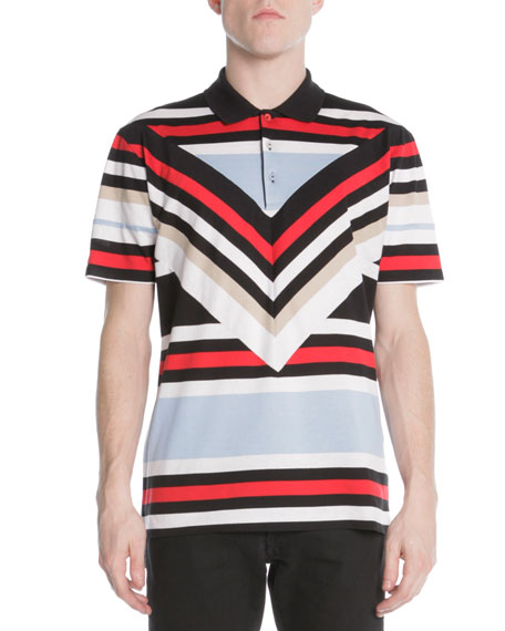 diagonal striped shirt
