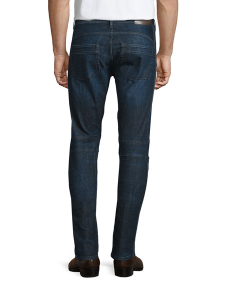 Ralph Lauren Piston Stretch Moto Jeans 