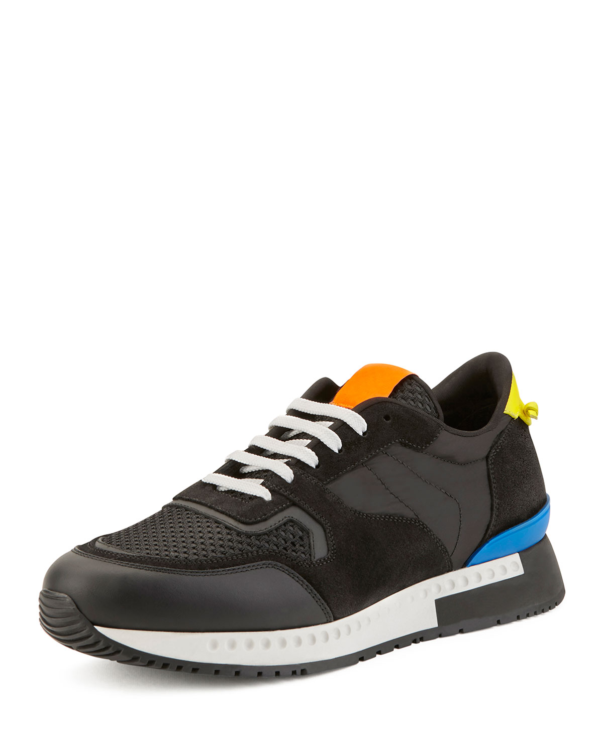 Givenchy Mixed-Media Colorblock Trainer 