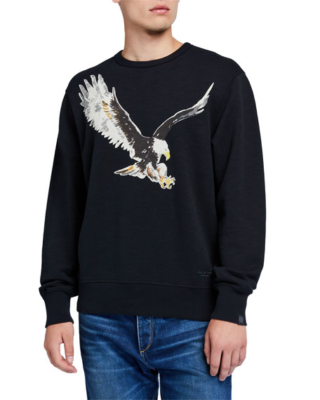 Eagle Crewneck Sweatshirt | Neiman Marcus