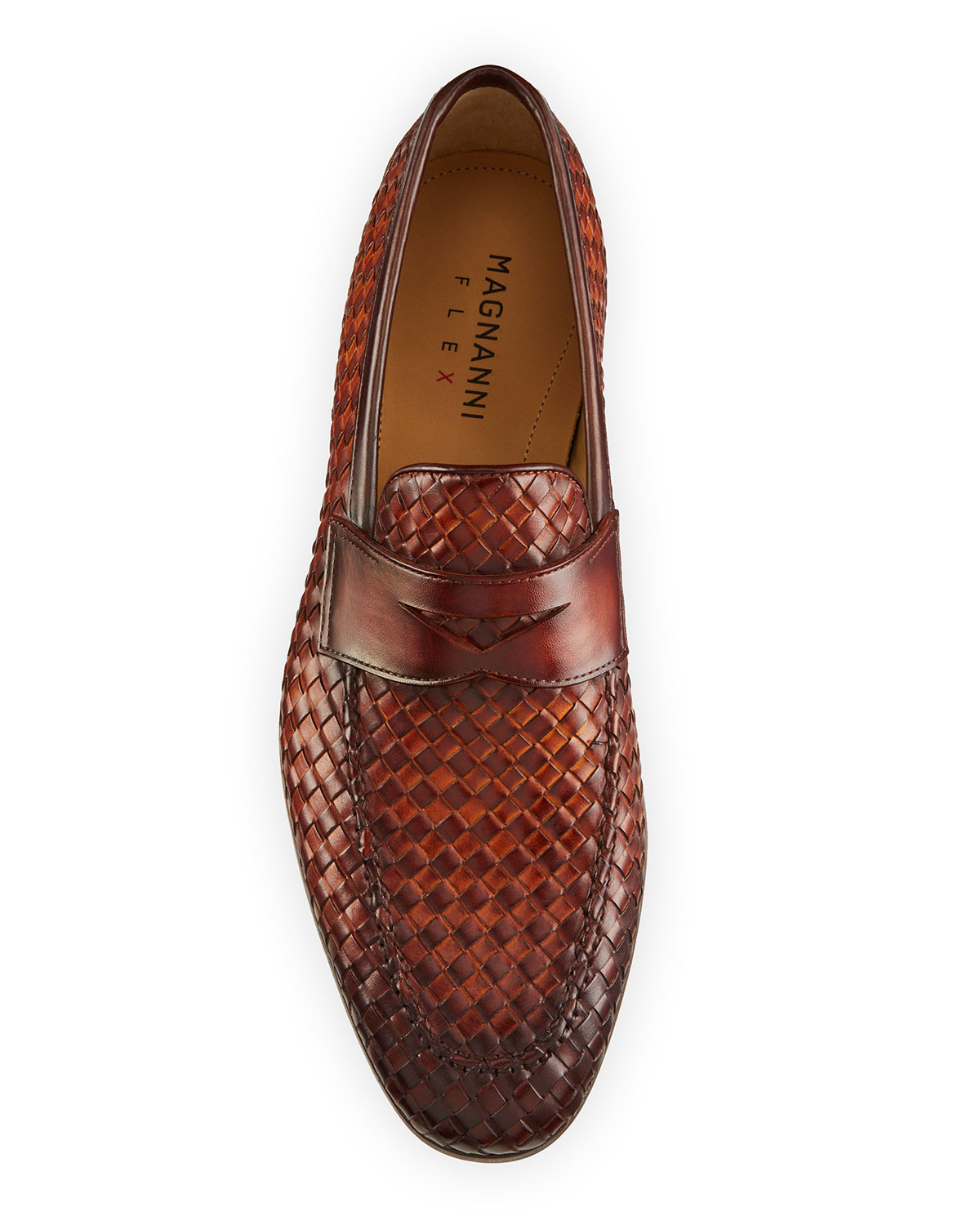 magnanni woven loafer
