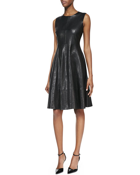 kate spade new york sleeveless leather 