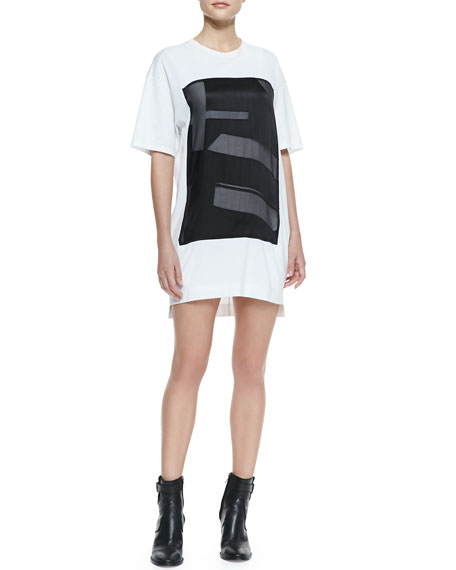 Helmut Lang Pact Graphic-Front Jersey T 