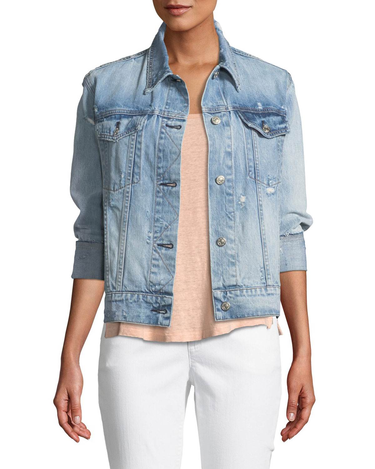 rag and bone oversized denim shirt