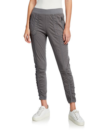 XCVI Plus Size Grassroots Ruched Crop 