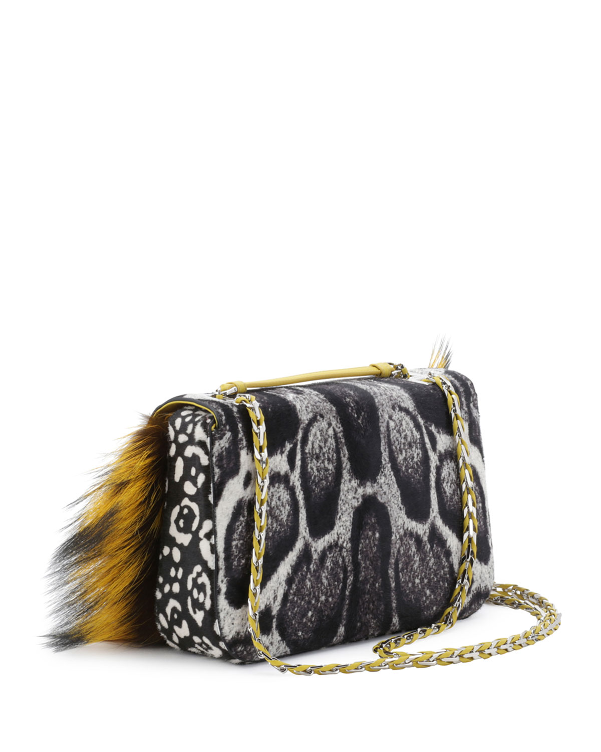 fendi leopard baguette