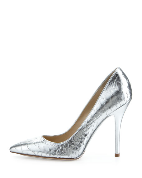 B Brian Atwood Joelle Metallic Python 