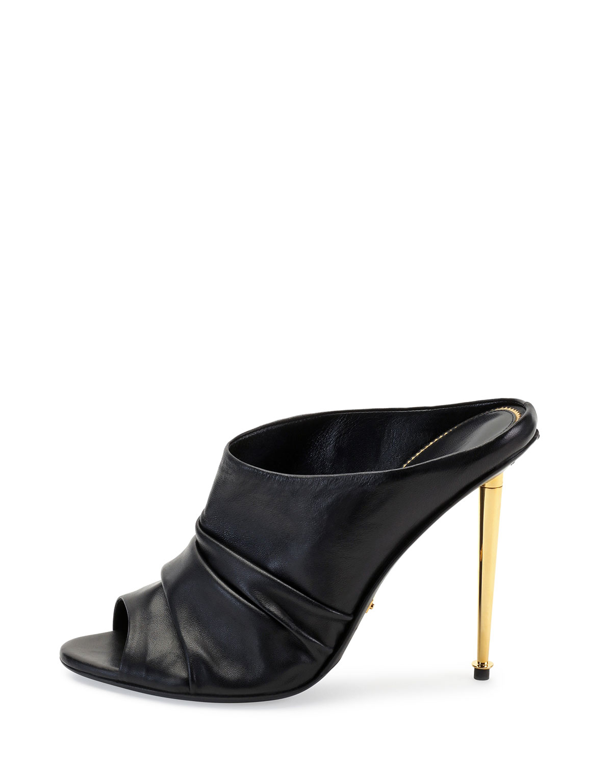 ruched mule