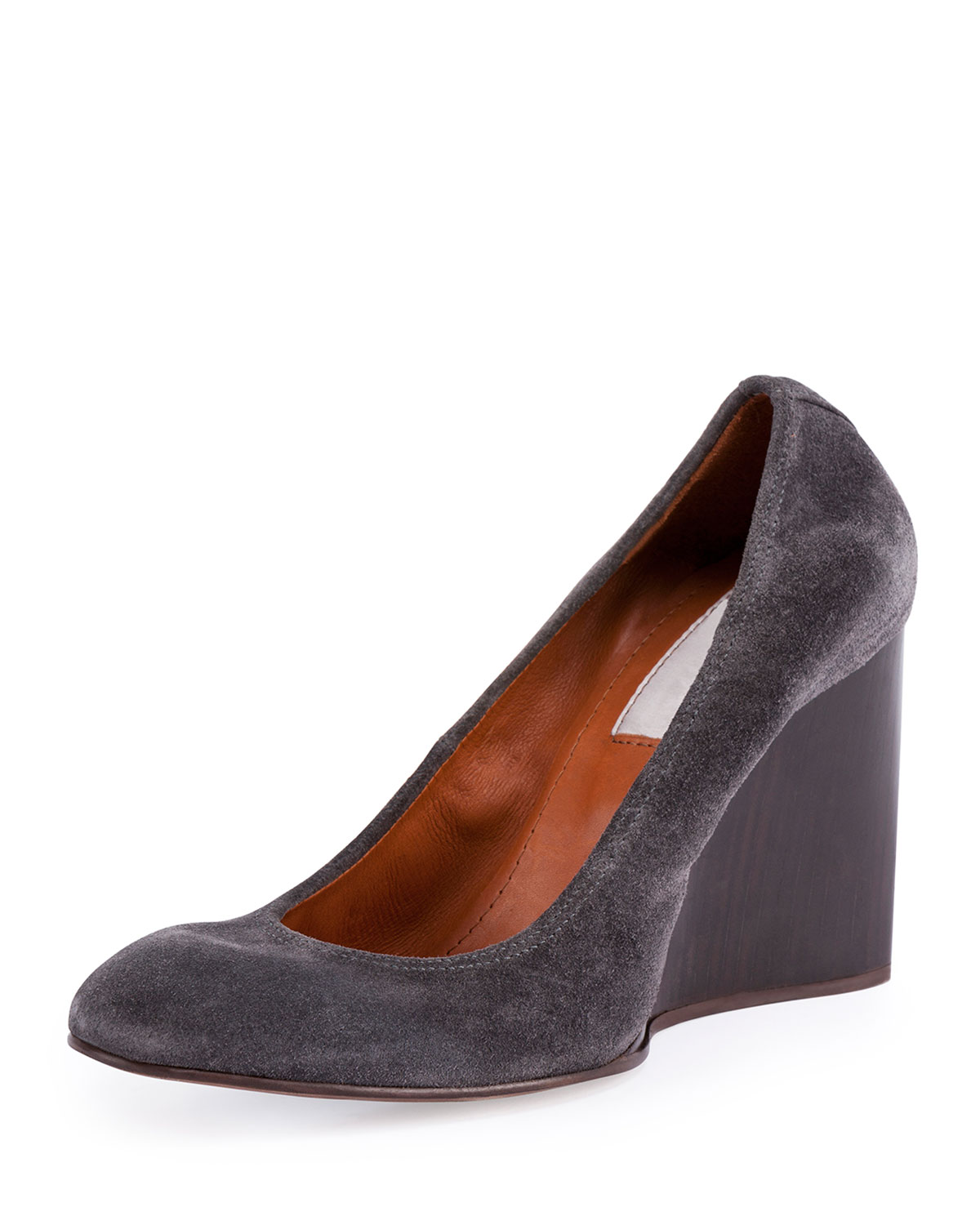 wedge ballerina pumps