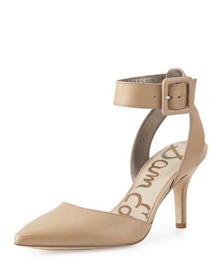 Sam Edelman Okala Leather Ankle-Wrap 