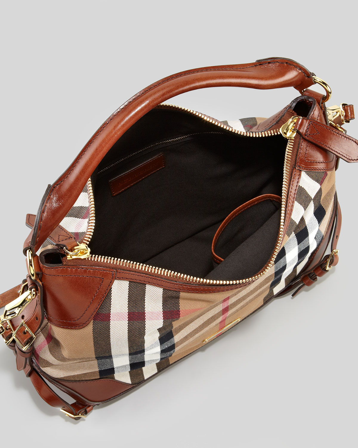Burberry Check Canvas Crossbody Bags Handbags | Paul Smith