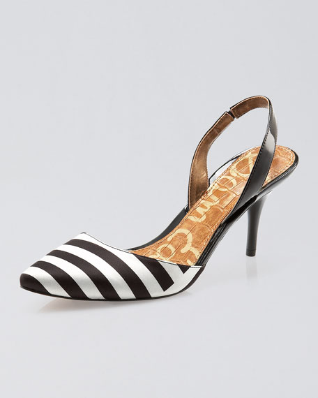 Sam Edelman Orly Striped Slingback Pump