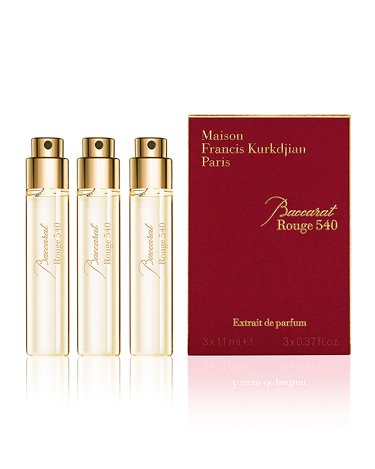 Maison Francis Kurkdjian 3 X 0 37 Oz Baccarat Rouge 540 Extrait De Parfum Refills Neiman Marcus