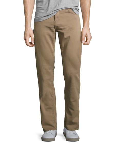 Brand Kane French Terry Straight-Leg Jeans