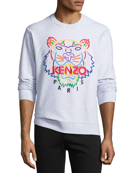 Kenzo Men's Tiger-Graphic Crewneck 