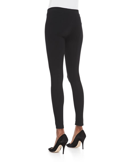 Vince Scrunch-Ankle Ponte Leggings