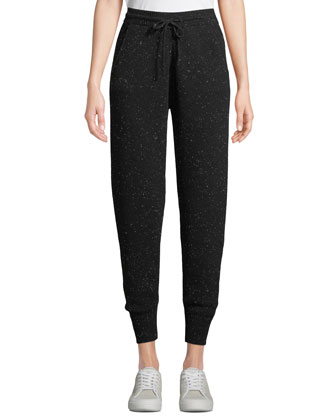 Theory Arleena Speckled Cashmere Jogger 