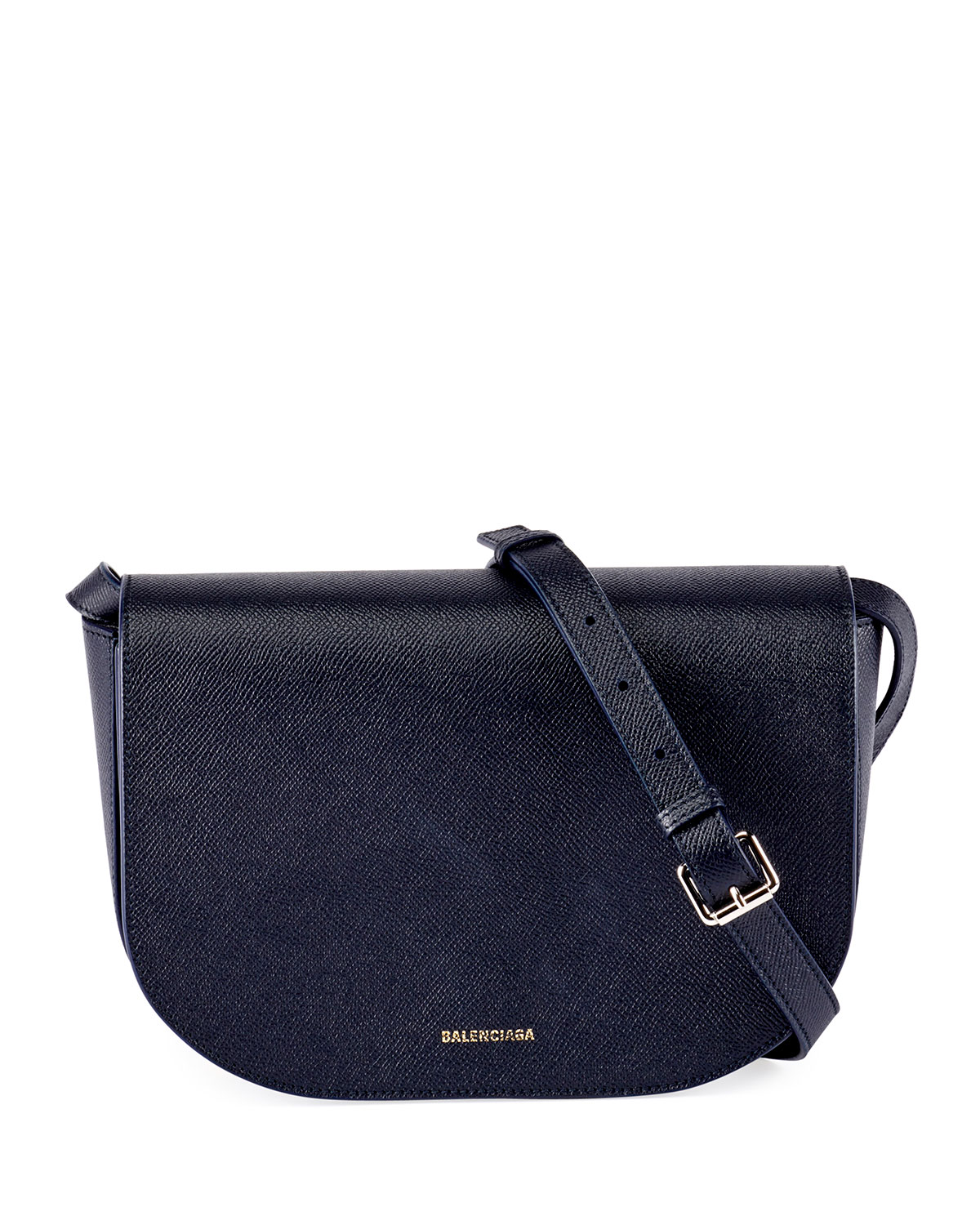 Balenciaga Ville Day Small AJ Grained Leather Shoulder Bag | Neiman Marcus