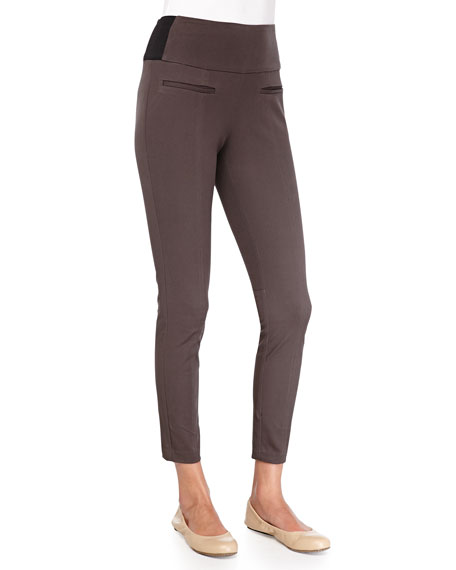 Spanx Classic Twill Crop Leggings 