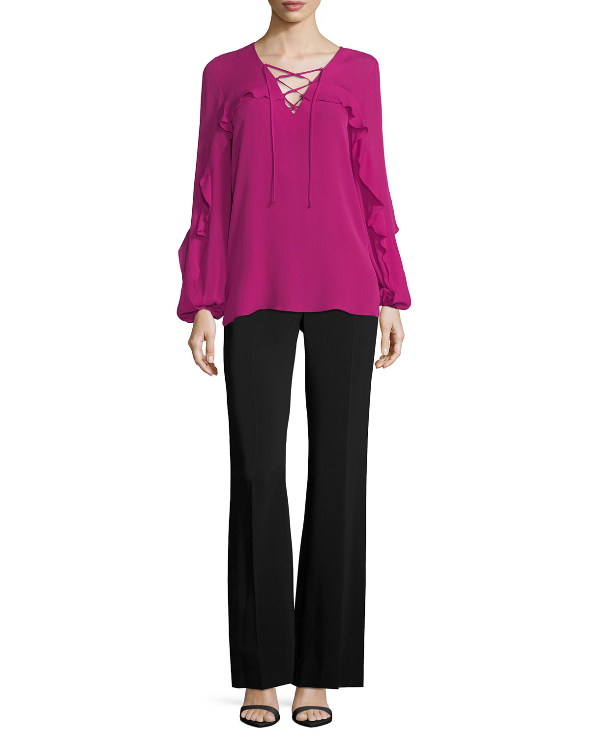 Melina Wide-Leg Pants and Matching 
