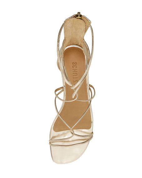 SCHUTZ Steph Flat Sandals - White Open Toe Multi-Strap Embellished Sandals (Flat Heel) - View #7