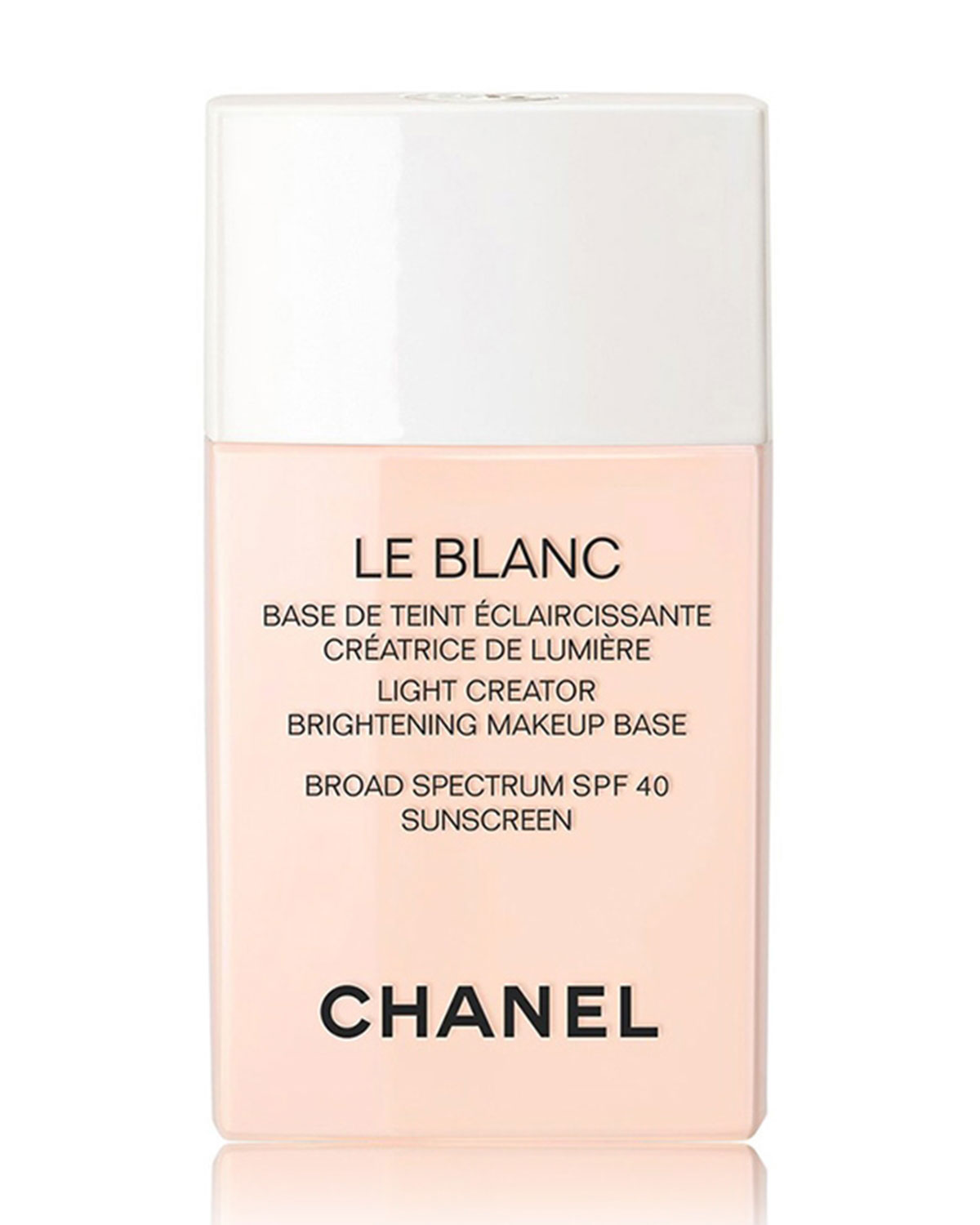 chanel le blanc brightening makeup base