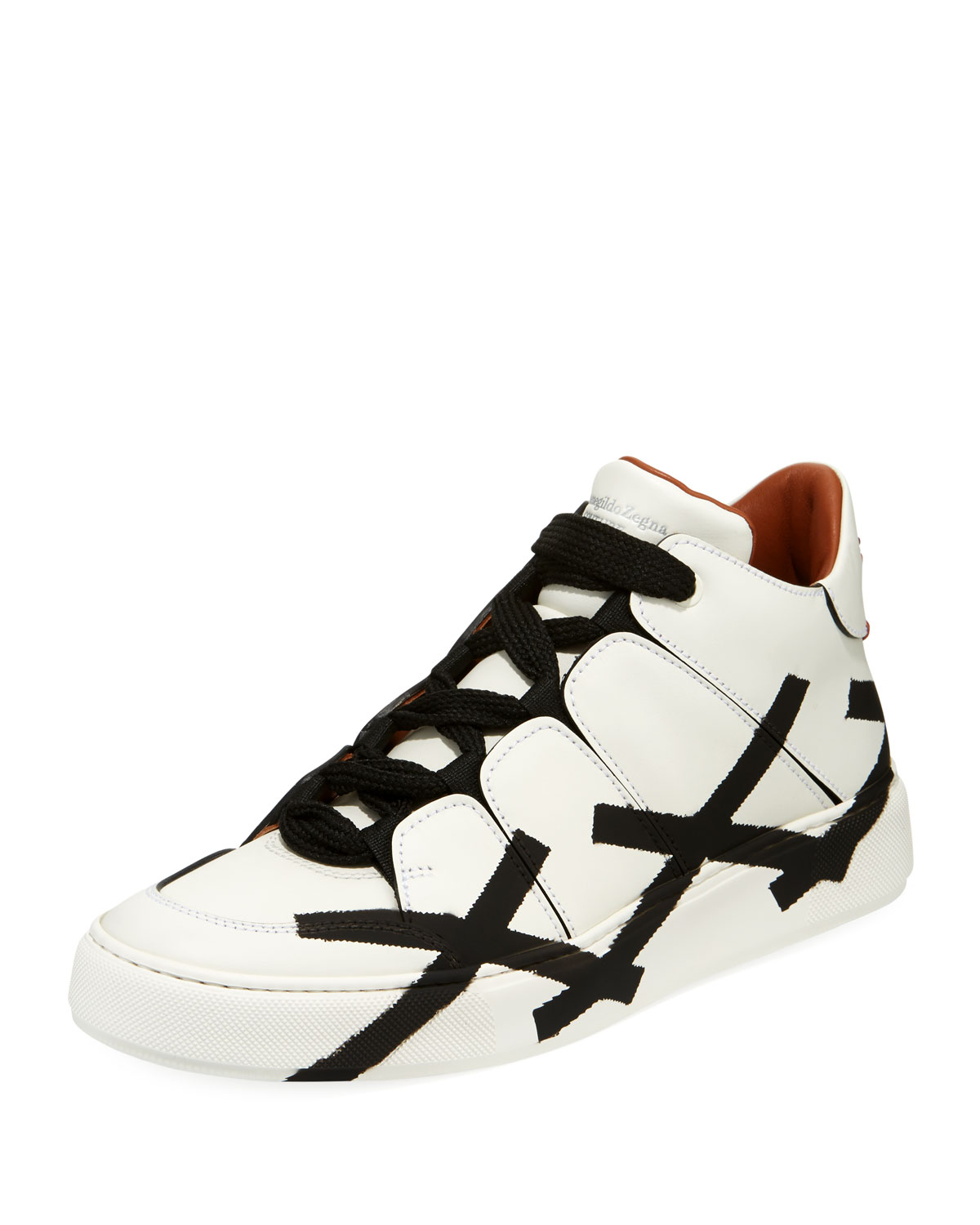 zegna high top sneakers