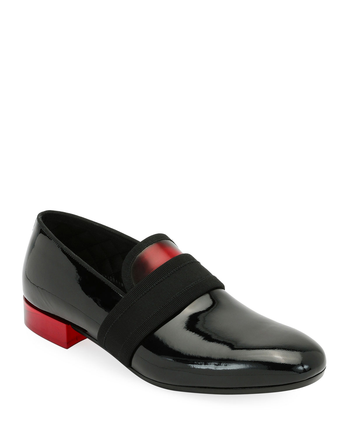 Alexander McQueen Men's Banded Patent 