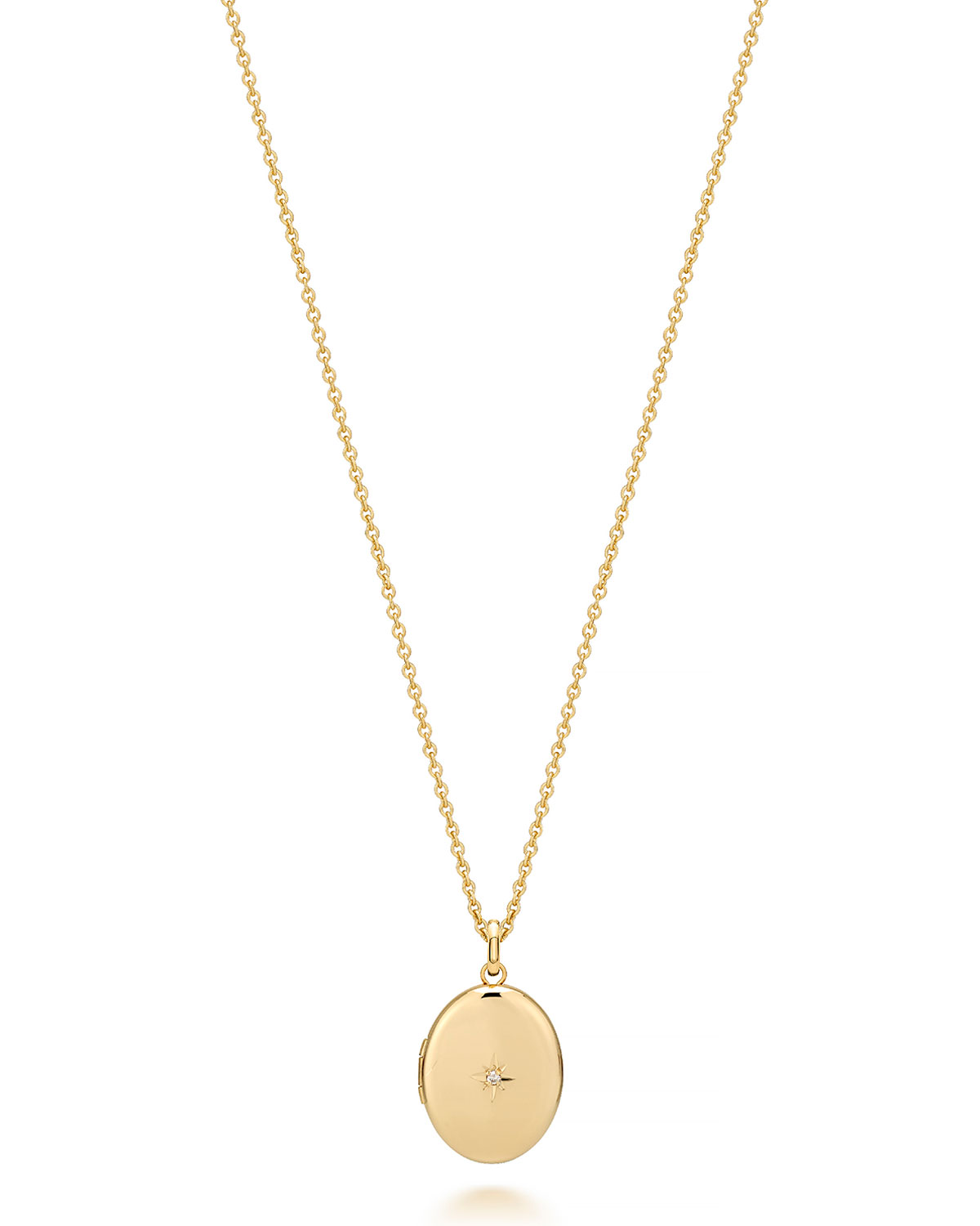 Sarah Chloe 1Diamond Locket Necklace Neiman Marcus