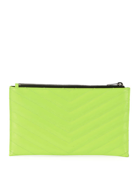 ysl pink bill pouch