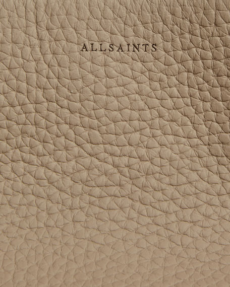AllSaints Kita Leather Whipstitched Backpack | Neiman Marcus