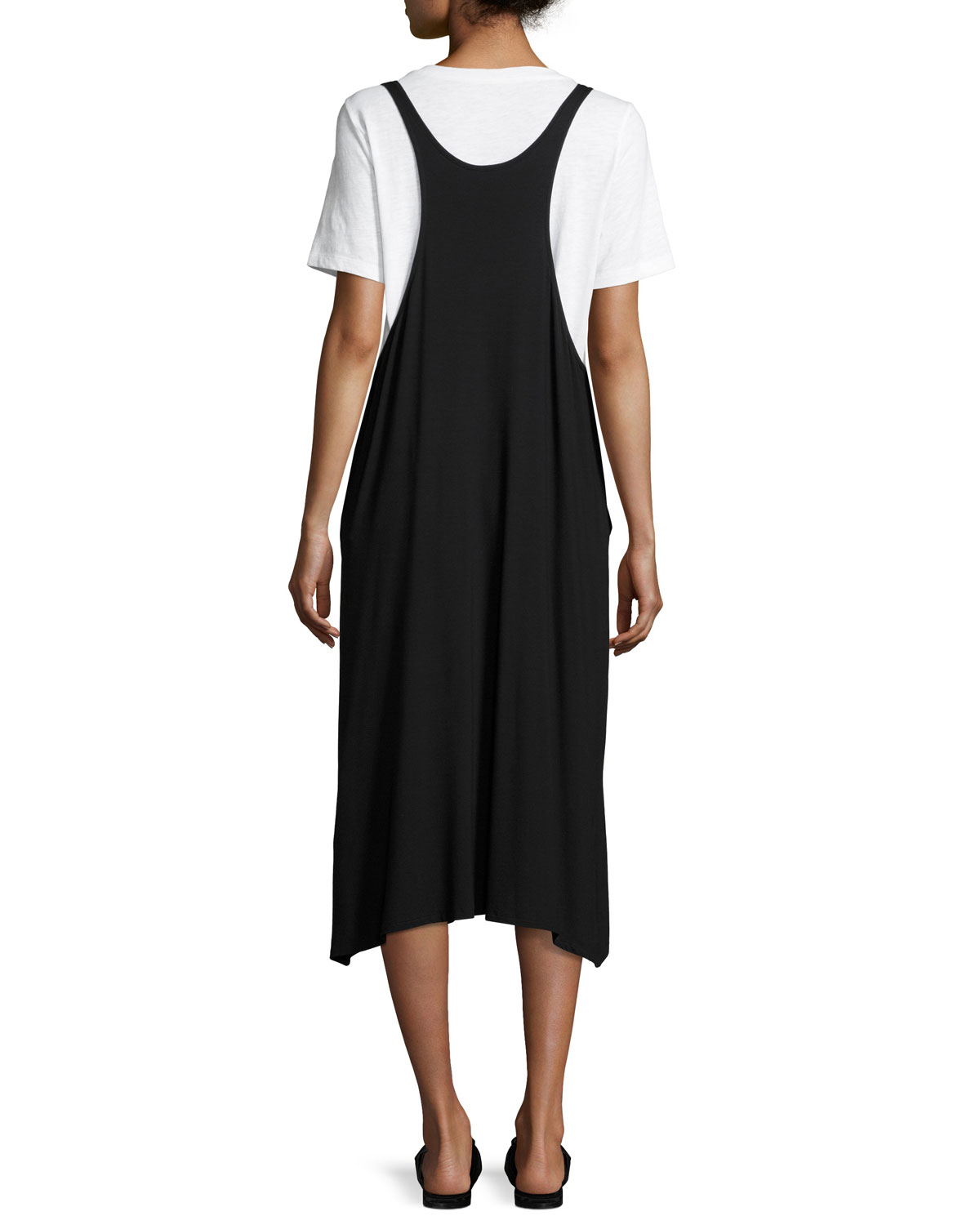 Lightweight Viscose Jersey Jumper Dress 