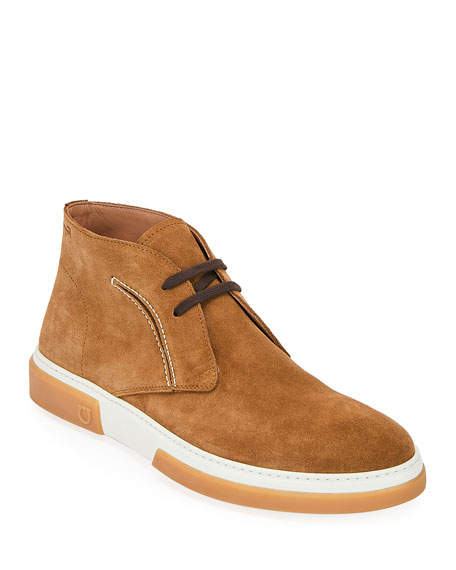 Alder Leather Chukka Boots | Neiman Marcus