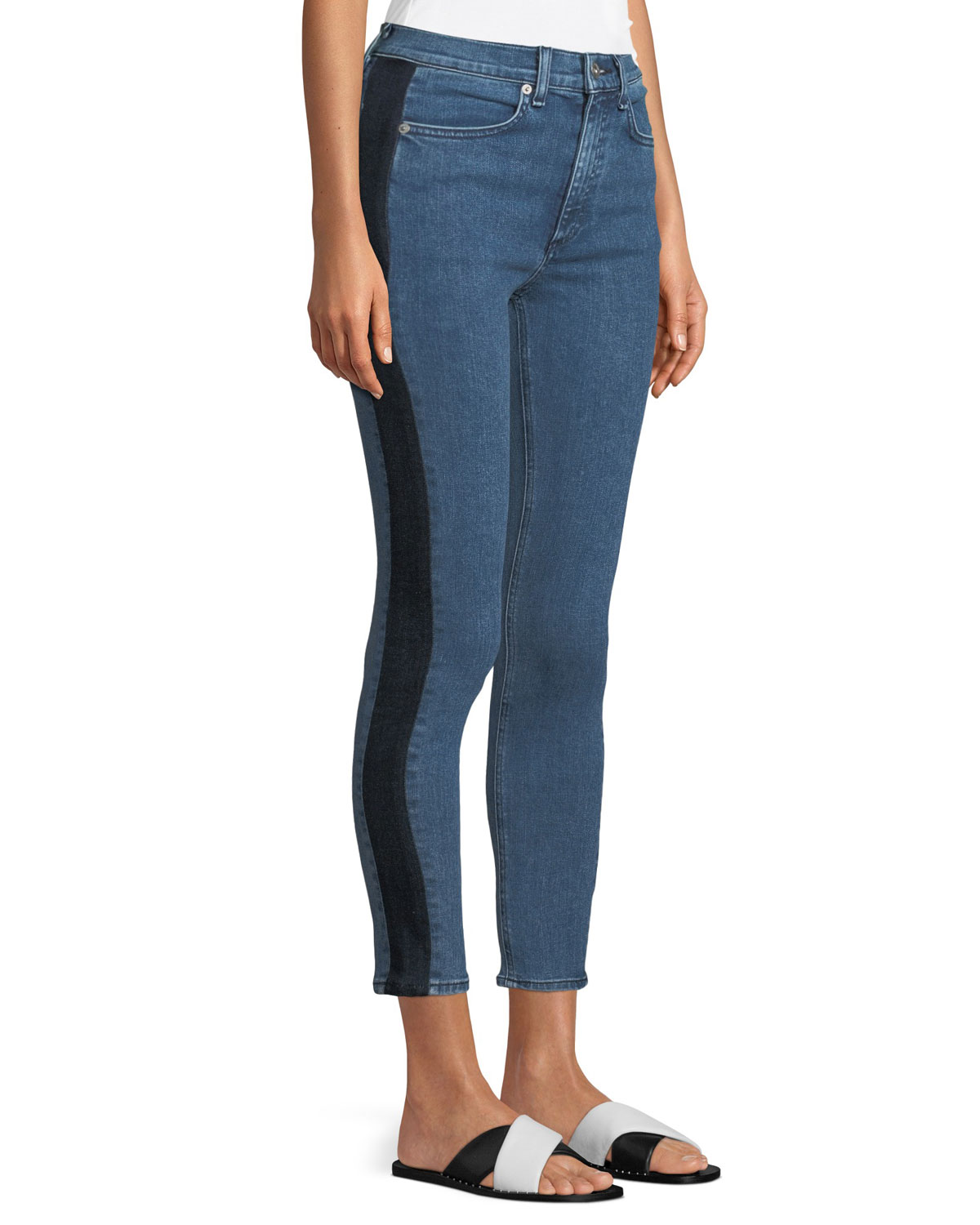 rag \u0026 bone/JEAN Mazie Skinny Jeans with 