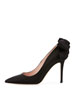 sjp lucille satin bow pump