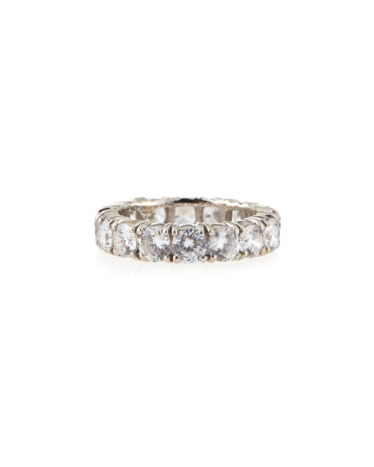 Fantasia by DeSerio 4.25mm Cubic Zirconia Eternity Band
